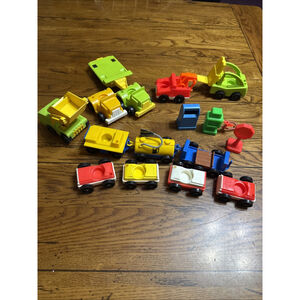 Vintage Playskool Cars Lot It 17